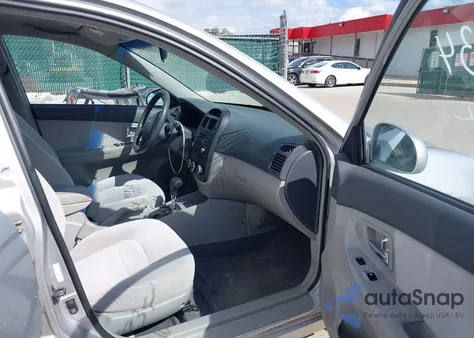 2007 Kia Spectra Ex из США, поврежденный, VIN KNAFE121275420165